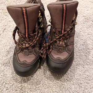 L.L. Bean Brown Kids Hiking Boots